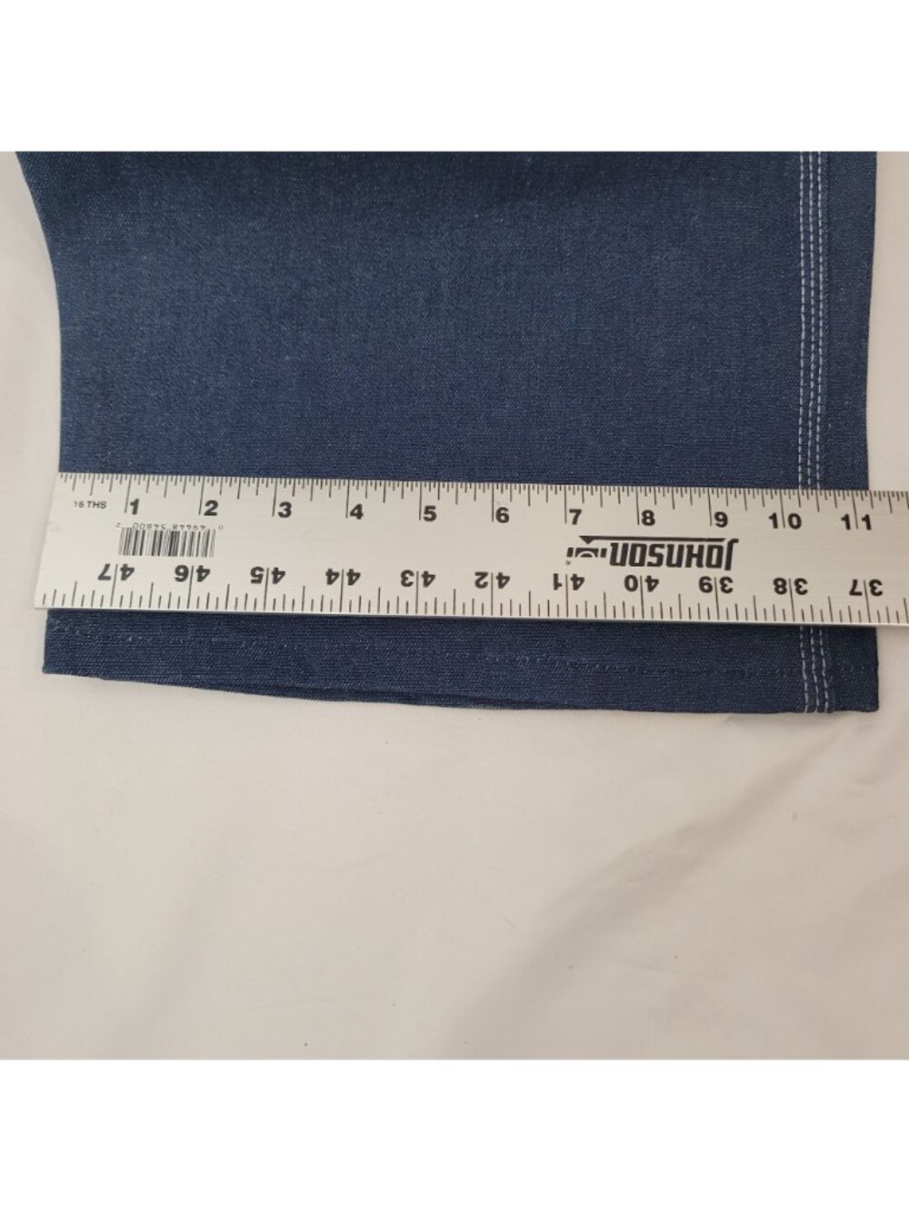 Key Imperial Men's Blue Denim Bib Overalls US Size 48x32 NWOT - Picture 11 of 12